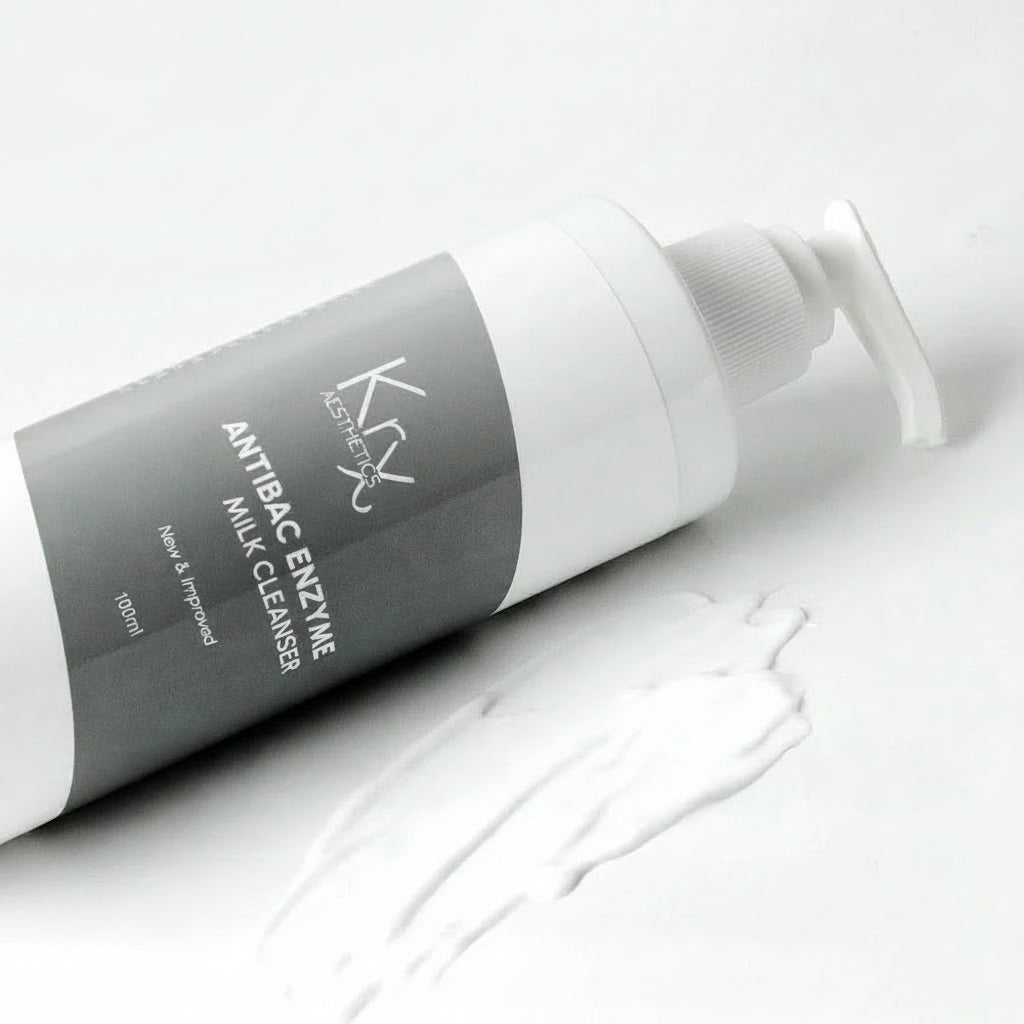 KRX Antibac Milk Enzyme Cleanser & Makeup Remover 1000ml